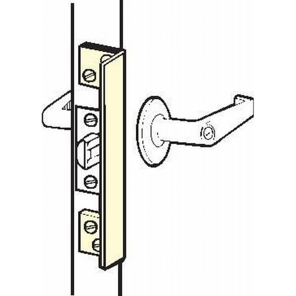 6" Angled Latch Protector for Outswing Doors